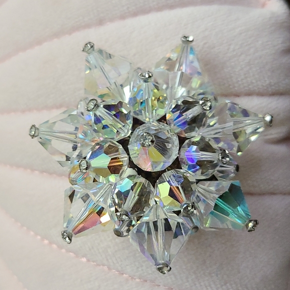 Jewelry Vintage Glass Brooch Poshmark